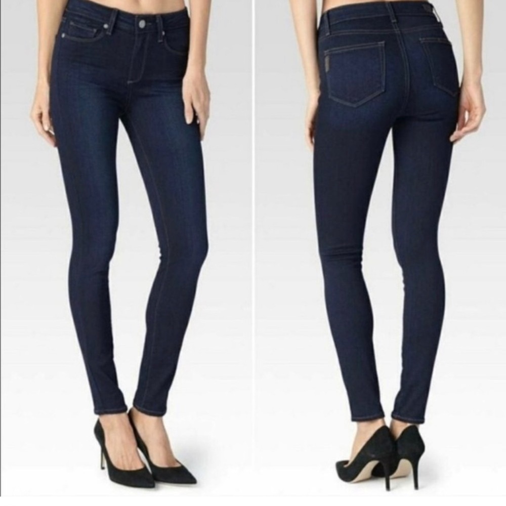 Paige Hoxton Ultra Skinny Dark Wash Skinny Jean 27